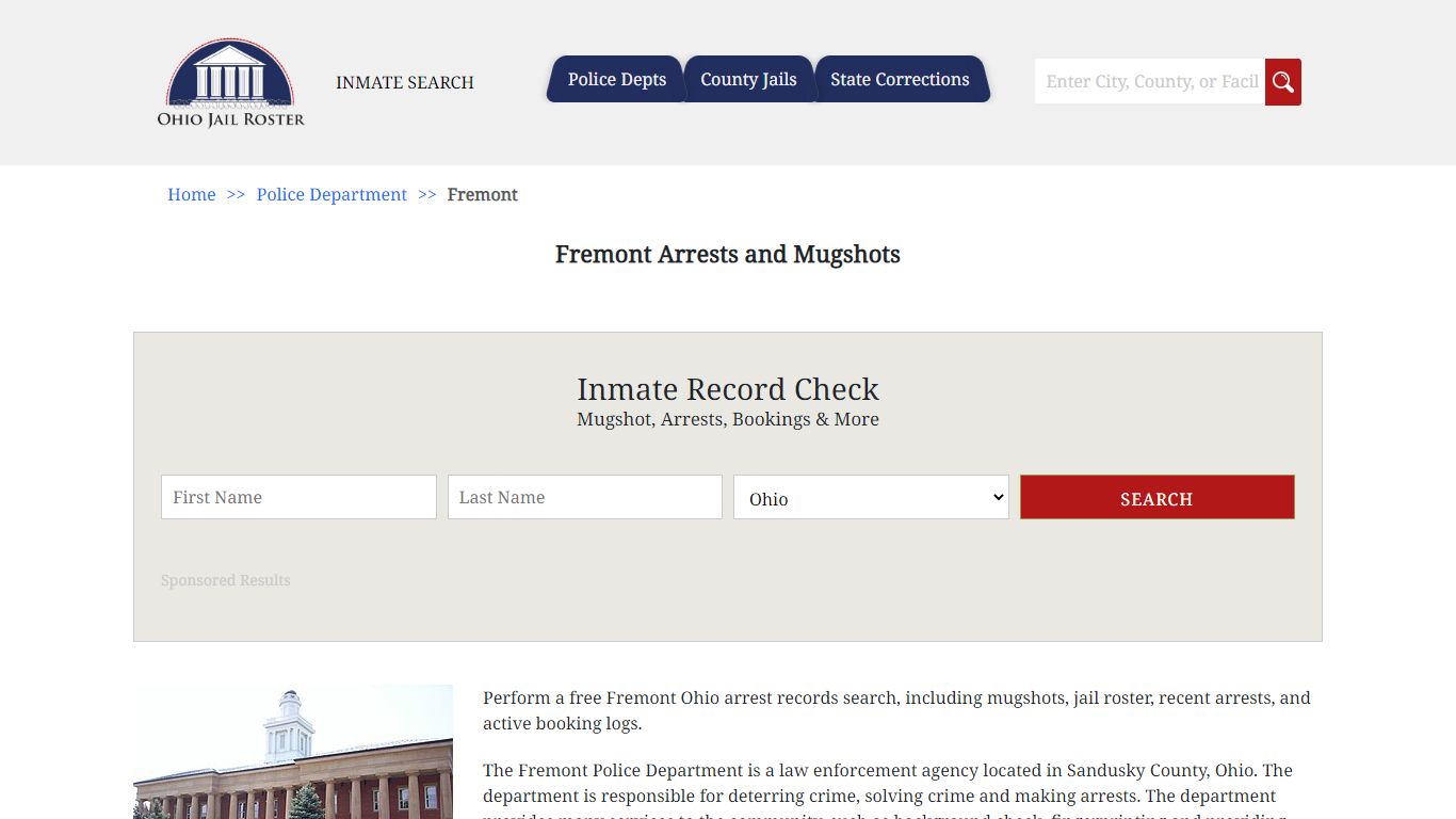 Fremont Arrests and Mugshots | Jail Roster Search